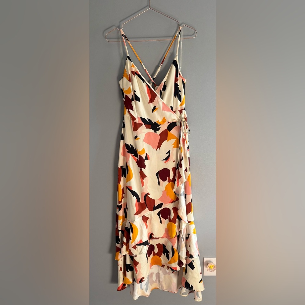 Nine West Multicolor Wrap Dress